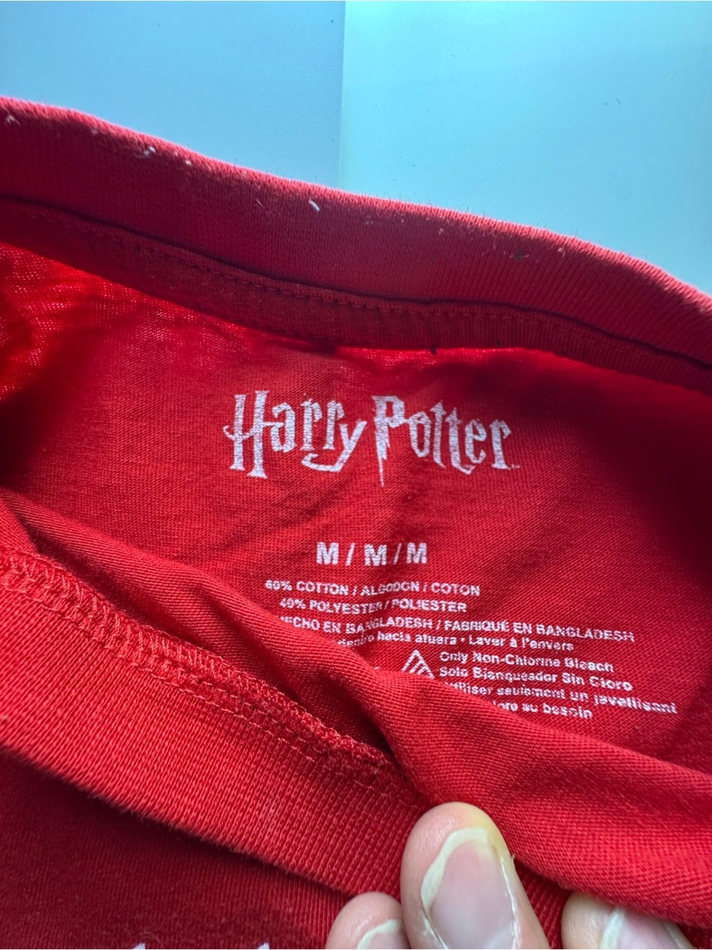 Harry Potter Warner Bros. Red Kids Graphic Tee Size Medium - Picture 2 of 5